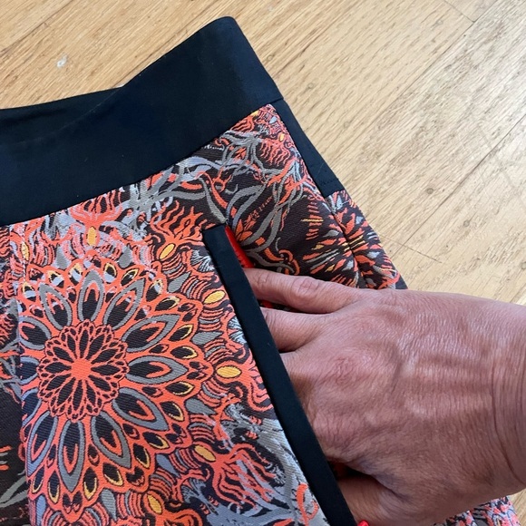 Helmut Lang Jacquard Medallion Runway shorts women’s size 4 - Picture 7 of 9